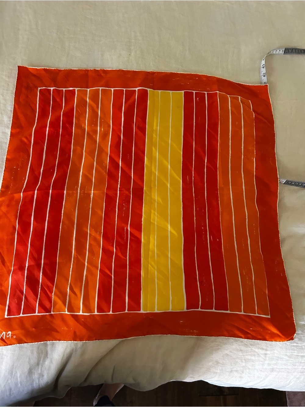 Vintage USNA Vibrant Scarf